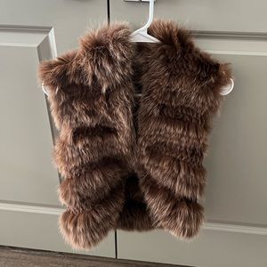 Real FOX fur vest